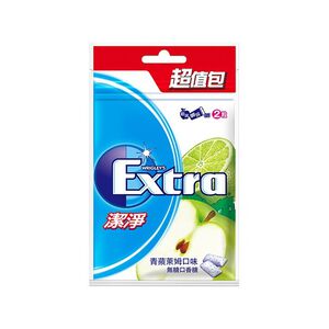 Extra潔淨口香糖超值包-青蘋萊姆62g