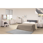 【唯熙傢俱】凱熙橡木白5尺床頭箱, , large