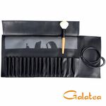 【Galatea葛拉蒂】-18孔專業刷具收納皮套, , large