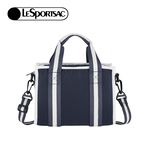 Lesportsac Small Top Handle Tote 手提肩背兩用旅行包 送禮推薦-條紋海軍藍, , large