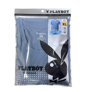 Play boy冰絲圓領短袖衫-XL(顏色)