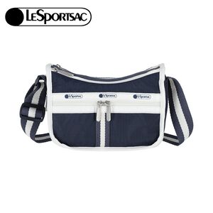 Lesportsac Small Everyday Bag 小型斜背包 送禮推薦-滾邊深海藍