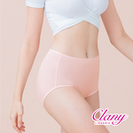 【Clany可蘭霓】美膚保養絲蛋白高腰L-Q(2XL)內褲 純真粉 2189-31, , large