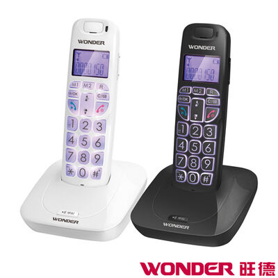 旺德 WT-D05 DECT數位無線電話(顏色隨機出貨，實際出貨依店內庫存色為主)