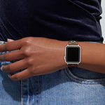 COACH Apple Watch 錶帶 38/40/41mm 適用 C字皮錶帶  - 咖啡色 (不含手錶)CO14700289, , large