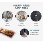 TATUNG 11-Cup Blue-Black Glass Lid Stainless Steel Cooker Full Set TAC-11R-MPB, , large