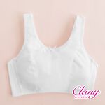 可蘭霓Clany 無痕無鋼圈少女S-Q/2XL 學生內衣 成長型 涼感 背心 6988-22 白 胸衣 學生 背心 透氣, , large