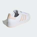 Kixpress-Adidas Superstar II W 女 運動休閒鞋 經典 貝殼頭 三葉草 舒適 百搭 白 粉膚 [JH7056], , large
