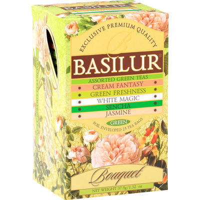 Basilur 70197花系列錫蘭茶包(5種口味)