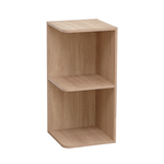 2-Tier Corner Bookcase, , large