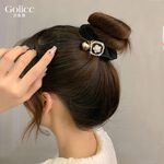 【Gulicc】古莉可 髮圈 法式小香風山茶花大腸髮圈, , large