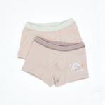 minihope美好的親子生活-沉靜海洋男童四角褲(2件組D), , large