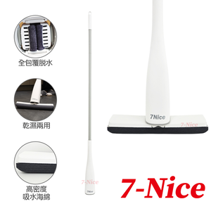 [7-Nice]魔法濕海綿拖把贈"替換棉x1
