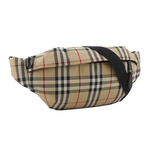 BURBERRY 格紋尼龍帆布腰包/經典米色, , large