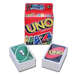 【桌遊】世界上最小的UNO遊戲卡