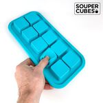 官方直營【Souper Cubes】多功能食品級矽膠保鮮盒10格_湖水綠(30ML/格), , large