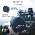 Litume E651 刷毛旅行毛毯 深灰, , large