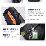 SOLIS 德克薩斯系列 12吋平板電腦後背包-牛仔黑, , large