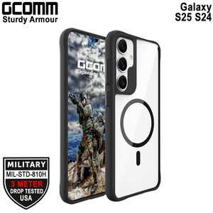 GCOMM 三星 S25 S24 3米軍規磁吸防摔殼 Sturdy Armour