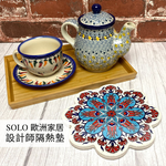 【SOLO歐洲家居】設計師隔熱墊 土耳其隔熱墊 陶瓷鍋墊 耐熱鍋墊 鍋墊 杯墊 22, , large