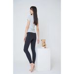 YOGA FLOW Burn Out T shirt - 極簡圓領燒花罩衫 - 銀河灰 Misty Grey, , large
