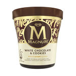 Magnum 白巧克力餅乾香草風味冰淇淋, , large