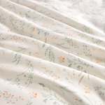【Betrise】Warm Love Flower Lane | Environmentally friendly printing and dyeing anti-mite and antibacterial 100% combed cotton dual-purpose quilt and bed sheet set - single, , large