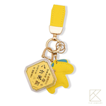 【TLH】999純金 馬上好運 黃金金箔吊飾 隨機贈送馬年御守 (馬年 過年 送禮), , large