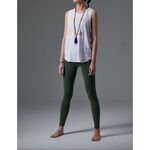 YOGA FLOW Flow Vest - 燙金長板寬肩罩衫 - 爵士白 White, , large