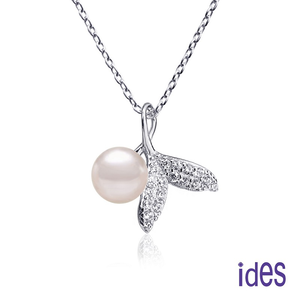 [ides愛蒂思]日本設計AKOYA上乘系列正圓無瑕天然珍珠項鍊 6-6.5mm/人魚公主