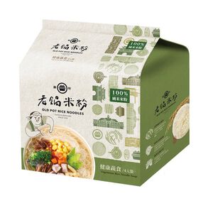 老鍋米粉-純米健康蔬食風味湯米粉60g
