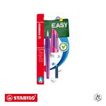 【德國天鵝STABILO】EASYbuddy 學習樂人體工學正姿鋼筆  通用歐規墨水 初學者可用亮紫/紫紅(STB-51560-5), , large