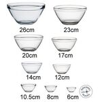 Bormioli Rocco 龐貝 強化調理缽 26cm 大玻璃碗 Drinkeat 金益合, , large