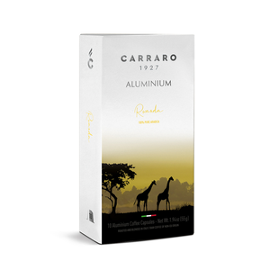 【CARRARO】盧安達 RWANDA 咖啡膠囊 (10顆/盒;Nespresso Original 膠囊咖啡機專用)
