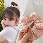 【Gulicc】古莉可 髮圈 法式粉橘甜心髮圈2入, , large