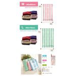 【H&R安室家】手捲式真空壓縮收納袋6入組(S/M/L)-BNF41, , large