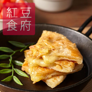 【紅豆食府】起司培根煎餅 480公克(120公克/片，4入/袋)