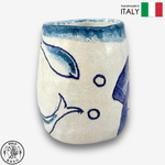【SOLO Vintage】Modigliani Italian Pottery 550ml Mug Water Cup Coffee Cup Mediterranean Series Handmade Made in Italy, , large