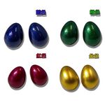 凱德森 CADESON 彩色雞蛋 沙鈴 (有亮粉)【敦煌樂器】, , large