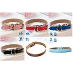 【寵愛生活本舖】寵物真牛皮項圈 狗項圈 貓項圈 有大尺碼！, , large