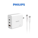 【Leo手機周邊專賣店】PHILIPS飛利浦  GaN氮化鎵PD 100W旅充組, , large