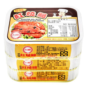 台糖豆豉紅燒鰻100g
