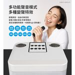 aibo 攜帶型 藍牙喇叭無線麥克風【現貨】雙人麥克風 卡啦OK機 行動KTV 戶外喇叭 KTV麥克風 大聲公 麥克風, , large