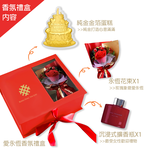 【TLH】期間限定 黃金蛋糕 金箔香氛禮盒 (母親節 情人節 生日 送禮 ), , large