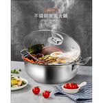 【金永利鋼刀】 廚房家用不鏽鋼剁刀+湯鍋兩件組V1-1, , large