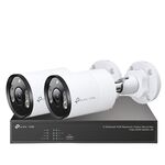 TP-LINK 昌運監視器組合 VIGI NVR1004H-4P 4路主機+VIGI C345 全彩槍型網路攝影機*2, , large