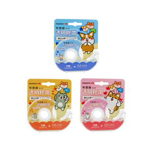 【PENROTE 筆樂】柴語錄透明膠帶台 藍