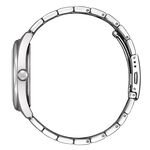 CITIZEN 星辰 限量 紳士日期手錶 送禮-銀x香檳金/41mm BI5110-54B, , large
