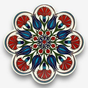  【SOLO Vintage】Designer Heat Mats Ceramic Hot Pads Coasters Made in Turkey 16