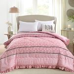 【Betrise】 Qi Chuang Meiyu | Washable/machine washable Korean retro soft cotton silver ion anti-bacterial anti-bacterial feather velvet warm winter quilt - large size 180x210cm, , large